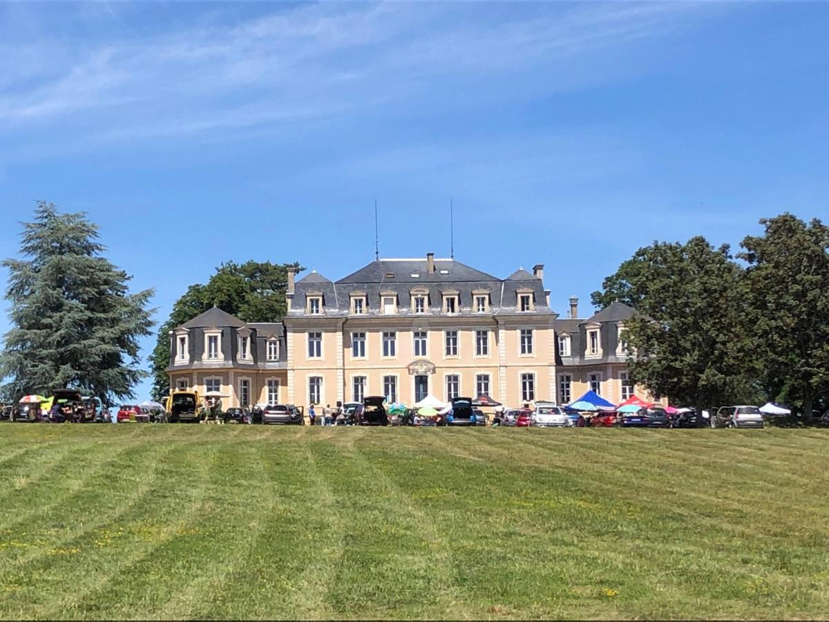 chambre zen château de la Bouchatte Chazemais Exterior foto